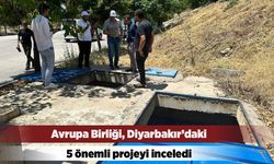 Avrupa Birliği, Diyarbakır’daki 5 önemli projeyi inceledi