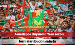 Amedspor duyurdu: Yeni sezon formaları bugün satışta