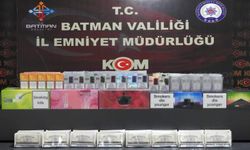 Batman’da 200 paket kaçak sigara ve elektronik sigara ele geçirildi