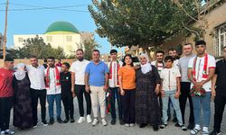 Amedspor'dan ırkçı saldırıya uğrayan taraftarların ailelerine ziyaret