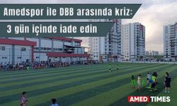 Amedspor ile DBB arasında kriz: 3 gün içinde iade edin