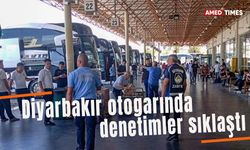 Diyarbakır otogarında denetimler sıklaştı