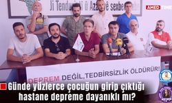 Diyarbakır'da günde yüzlerce çocuğun girip çıktığı hastane depreme ne kadar dayanıklı?