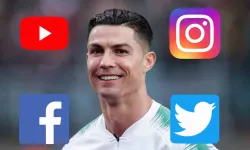 Cristiano Ronaldo sosyal medyada tarih yazdı