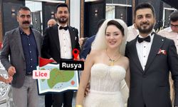 Rusya’dan Diyarbakır Lice’ye gelin geldi