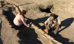 Bitlis Kalesi kazılarında su künkleri ve tarihi objeler bulundu