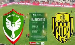 Amedspor, Ankaragücü maçına hazırlanıyor: Biletler satışta