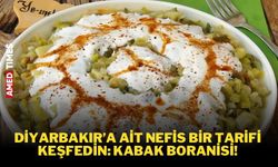 Diyarbakır’a ait nefis bir tarifi keşfedin: Kabak Boranisi!