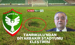 Tanrıkulu: Amedspor'un sahası bilinçli mi kullanılmaz hale getiriliyor?