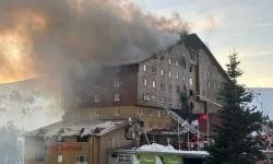 Otel yangınının korkunç görüntüleri ortaya çıktı!