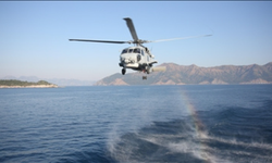 Antalya’da Deniz Kuvvetleri’ne ait helikopter acil iniş yaptı