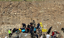 Bingöl’de otomobil dereye uçtu: 7 yaralı