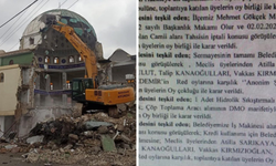 Depremde yıkılan caminin arsası satışa çıkarıldı
