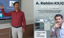 Diyarbakır’da A. Rahim Kılıç anısına etkinlik gerçekleştirilecek