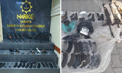 Diyarbakır’da polis memurunun kiralık aracından cephanelik çıktı