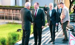 KKTC Cumhuriyet Meclisi Başkanı Zorluoğlu’nu ziyaret etti