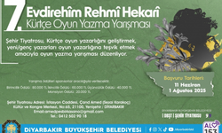 Diyarbakır’da Kürtçe oyun yazma yarışması başvuruları başladı