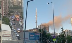Diyarbakır’da sitede yangın: Mahsur kalan vatandaşlar var
