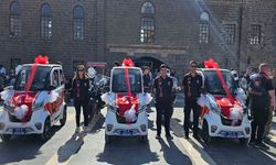 Diyarbakır’da Turist Polislerin yeni araçları tanıtıldı