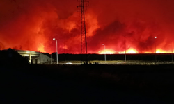 Tekirdağ’da orman yangını: mahalleler tahliye edildi