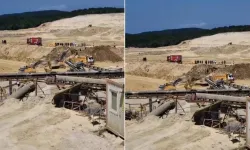 Çatalca'daki göçükte kaybolan operatörün cansız bedeni bulundu