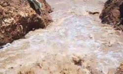 Mardin’de sulama kanalında çökme: Tarım arazilerini su bastı