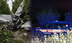 Adana'da eğitim uçağı düştü: 2 yaralı