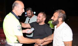 Alkollü sürücü ceza yemeyince mutlu oldu