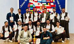 Kürt halay grubu uluslararası alanda ödül kazandı