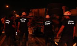 Şanlıurfa’da tır devrildi : 3 yaralı