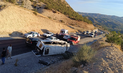 Adıyaman’da işçi servisi devrildi: Çok sayıda yaralı var