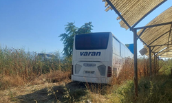 Manisa’da yolcu otobüsü yoldan çıktı, 3 kişi yaralandı