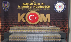 Batman’da 8 bin 640 paket kaçak sigara ele geçirildi