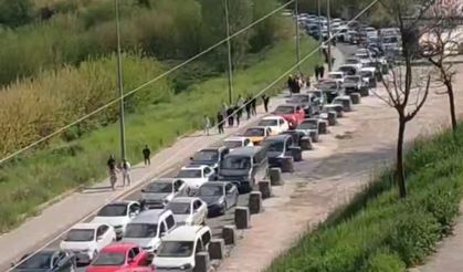 Diyarbakır’da bayram yoğunluğu trafiği kilitledi