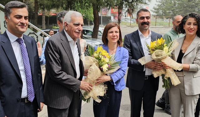 Van ve Mardin’in Eş başkanları Diyarbakır’da
