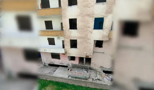 Diyarbakır’daki ağır hasarlı bina uyuşturucu ve fuhuş yuvası haline geldi