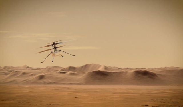Mars helikopterinden NASA'ya son mesaj