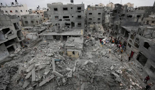 Gazze’de can kaybı 35 bine yaklaştı