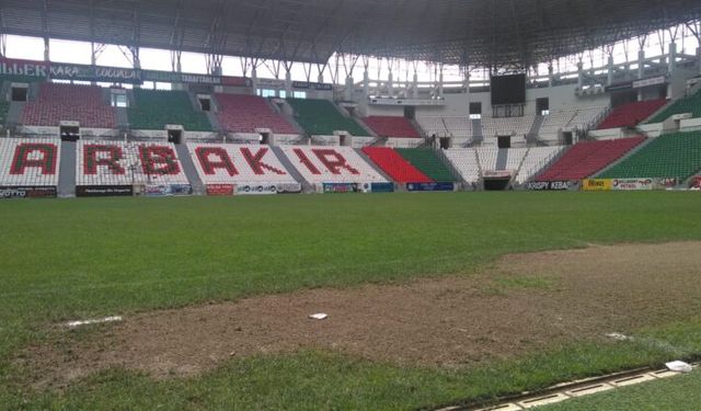 Diyarbakır Stadyumu şampiyonluk sonrası zarar gördü