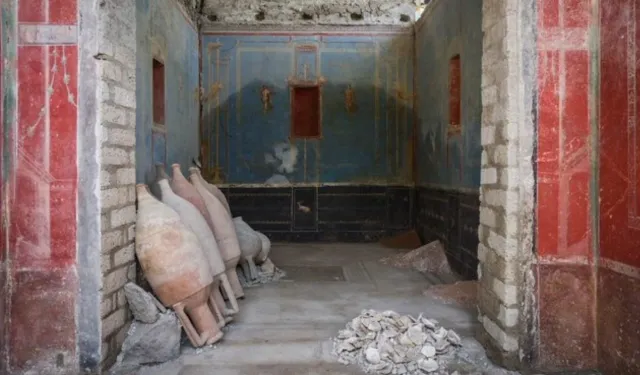Antik Roma' yeni keşif: Mavi oda