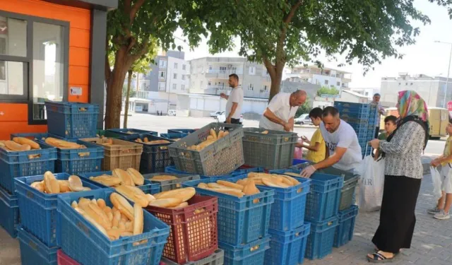 Belediye ücretsiz ekmek hizmeti başlattı