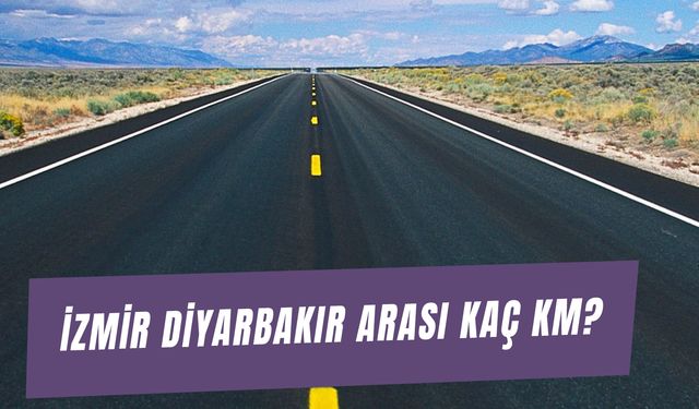 İzmir Diyarbakır Arası Kaç KM? Uçakla, Otobüsle, Arabayla Kaç Saat? Yol Güzergahı…