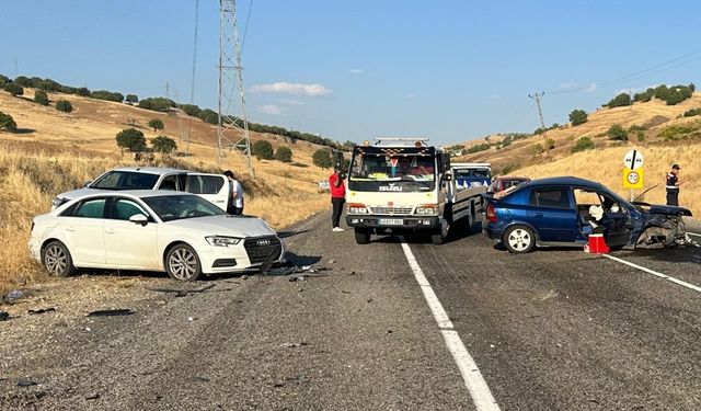 Diyarbakır'da zincirleme kaza