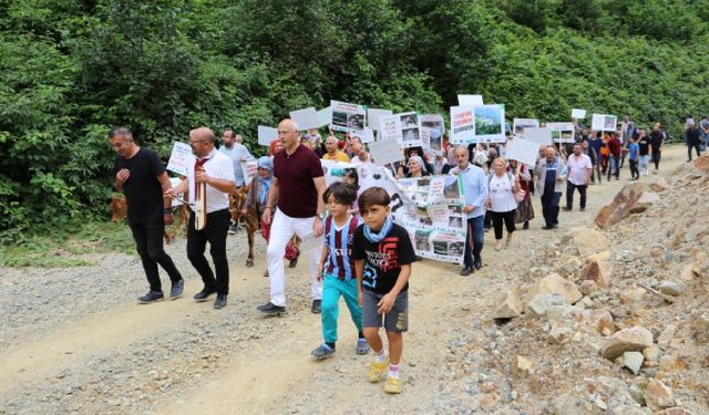 Köy sakinleri Iğdır'lı vekile ait madencilik faaliyetini protesto etti: Erzincan gibi olmasını istemiyoruz