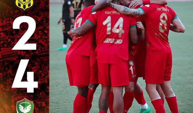 Şanlıurfa’da Amedspor rüzgarı: Yeni Malatyaspor'a 4 gol