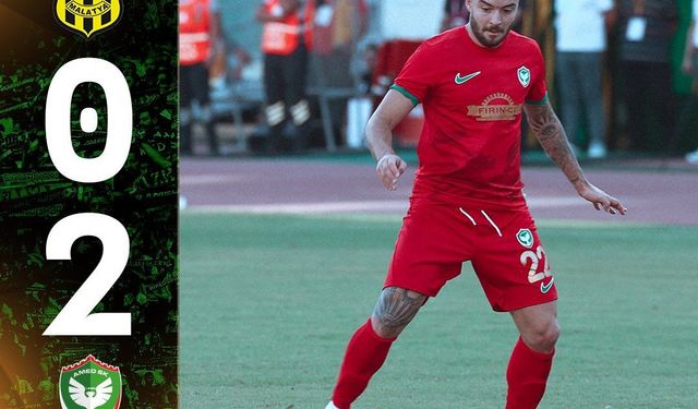 Amedspor için ilk yarıda rahat nefes: 2-0