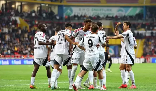 Beşiktaş, Kayserispor'u 3-0'la geçti