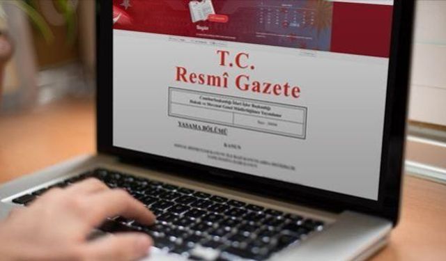 Resmi Gazete'de yayımlanan yönetmelikler ve kararlar