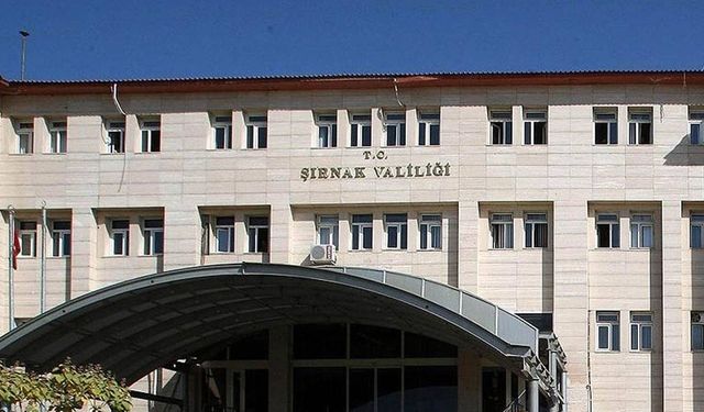 Şırnak Valiliği duyurdu: Bazı alanlar 'özel güvenlik bölgesi' olarak ilan edildi