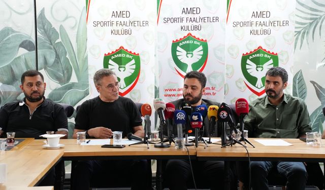 Amedspor Teknik Direktörü Yanal: Birlikteliğimiz başarı getirecek